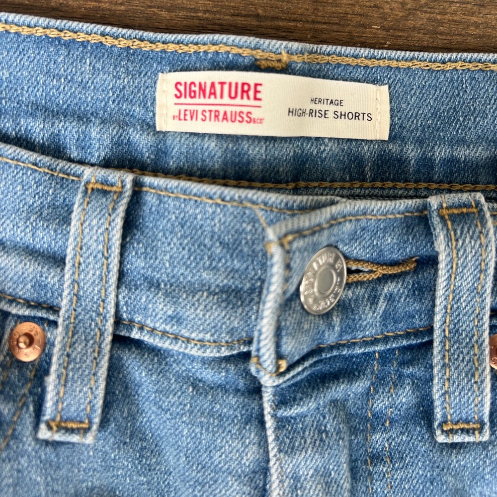 Levi’s high rise shorts